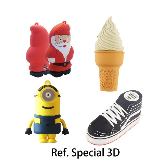 Custom Shaped Power Banks Special 3D